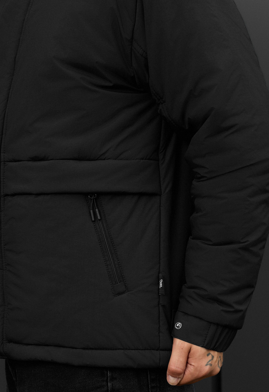 Geacă de iarnă Staff froz black