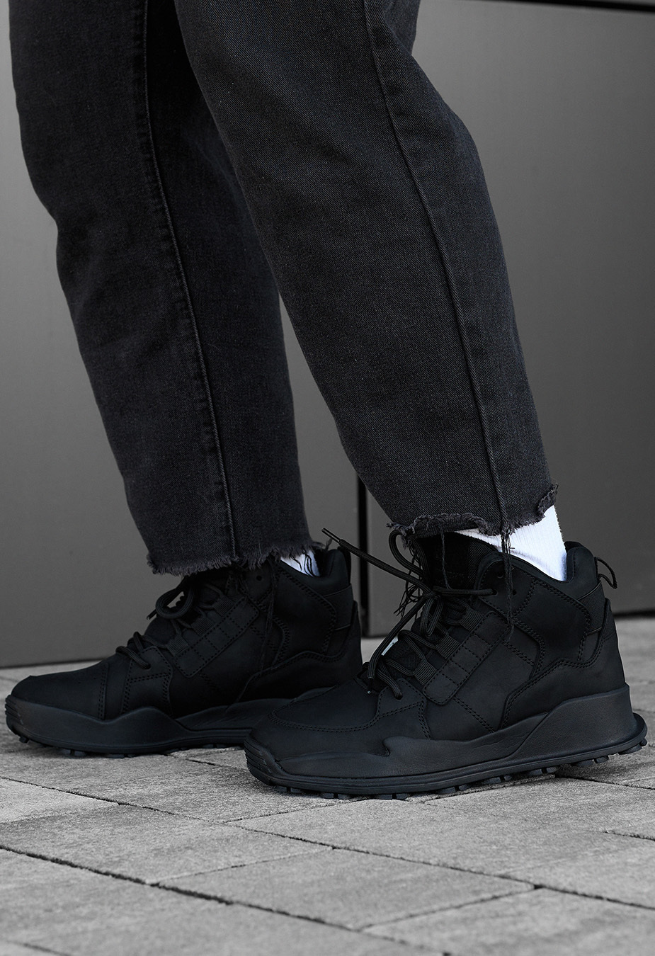 Adidași de iarnă Staff black3