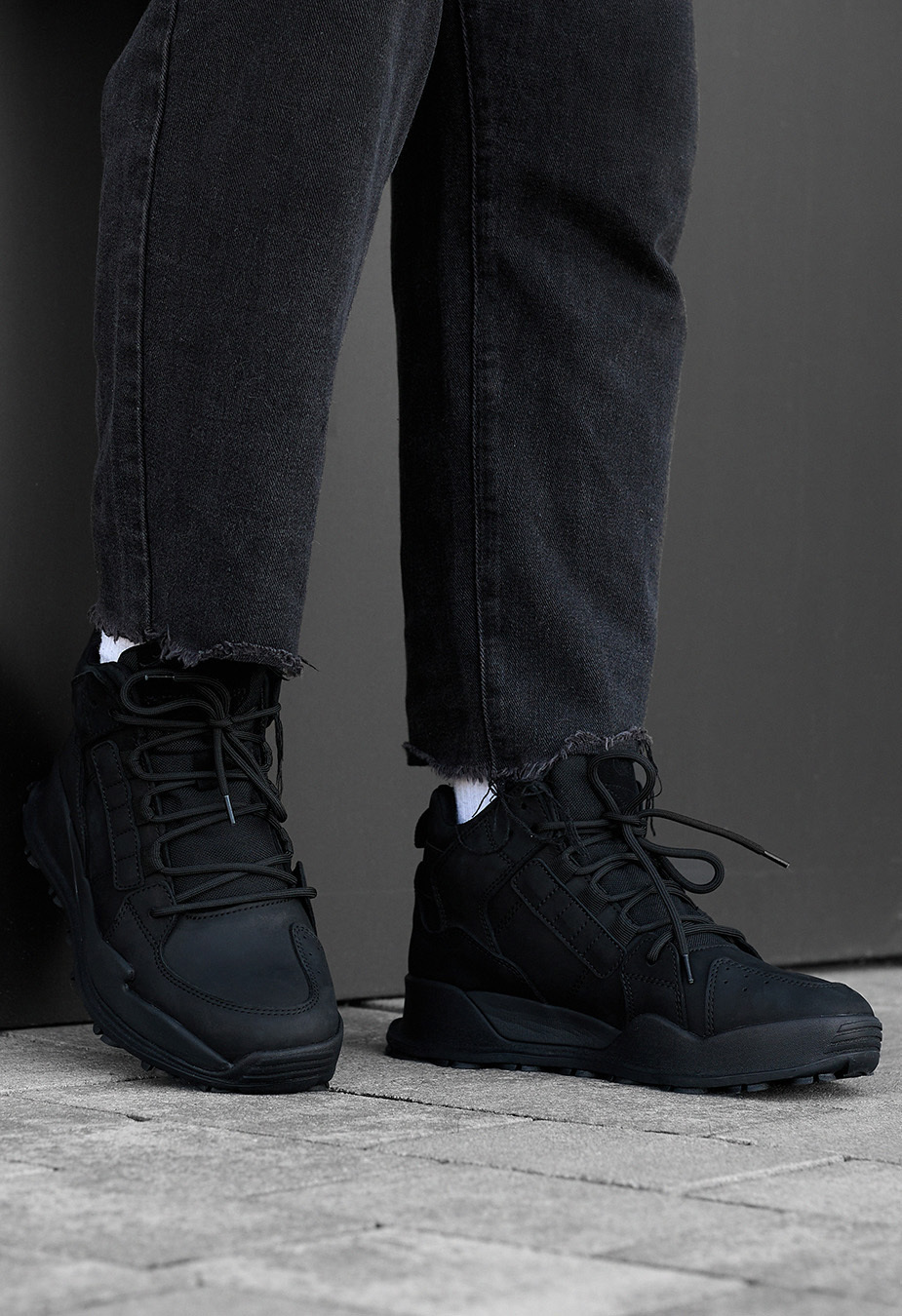 Adidași de iarnă Staff black3
