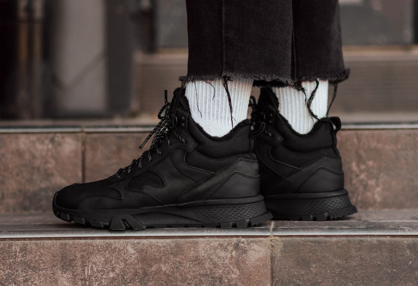 Adidași de iarnă Staff black