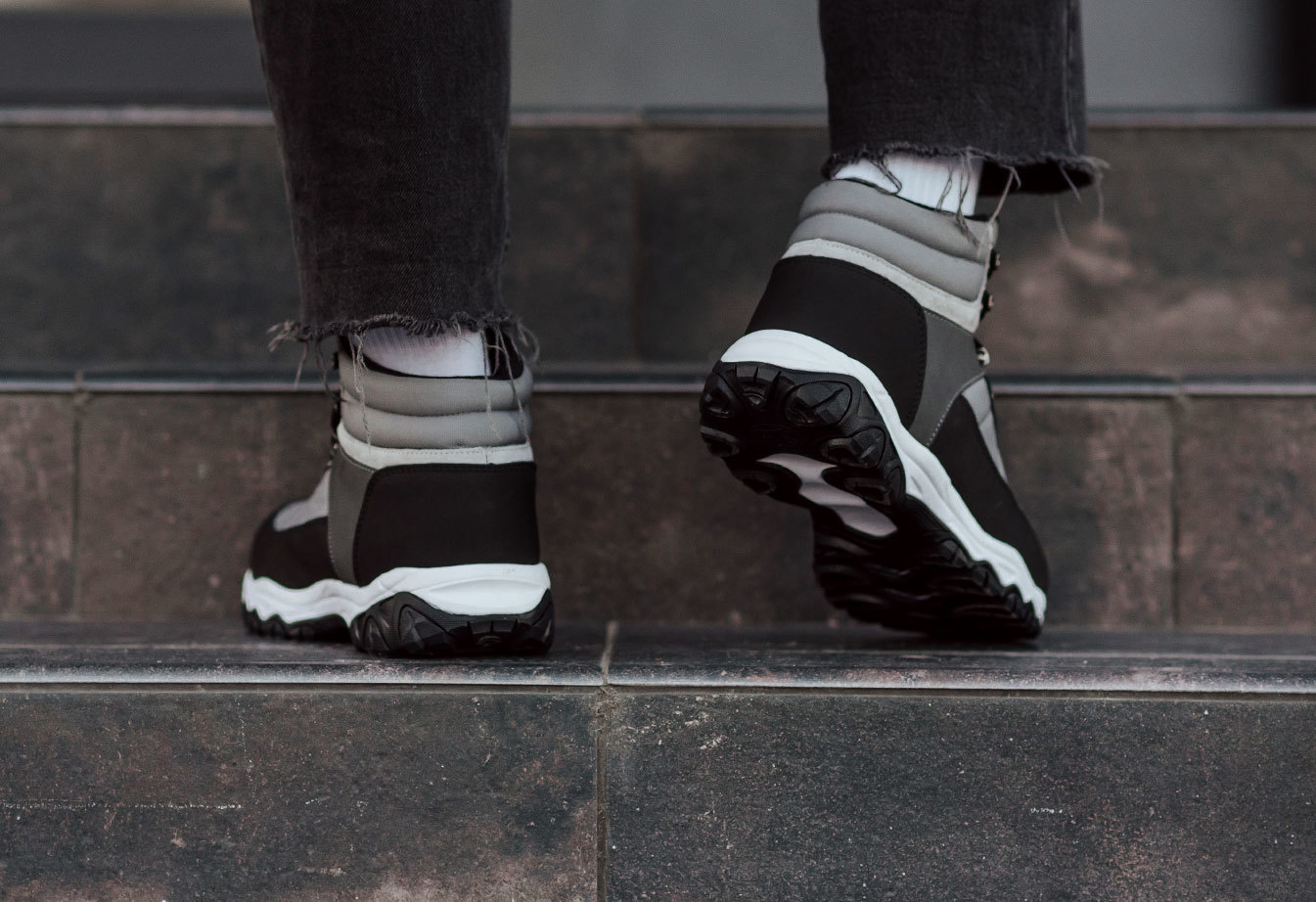 Buty zimowe Staff gray & black