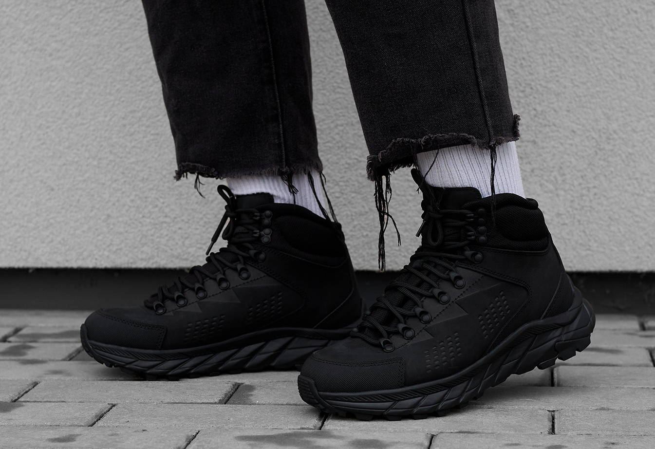 Adidași de iarnă Staff all black