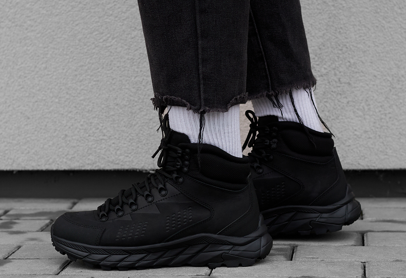 Adidași de iarnă Staff all black