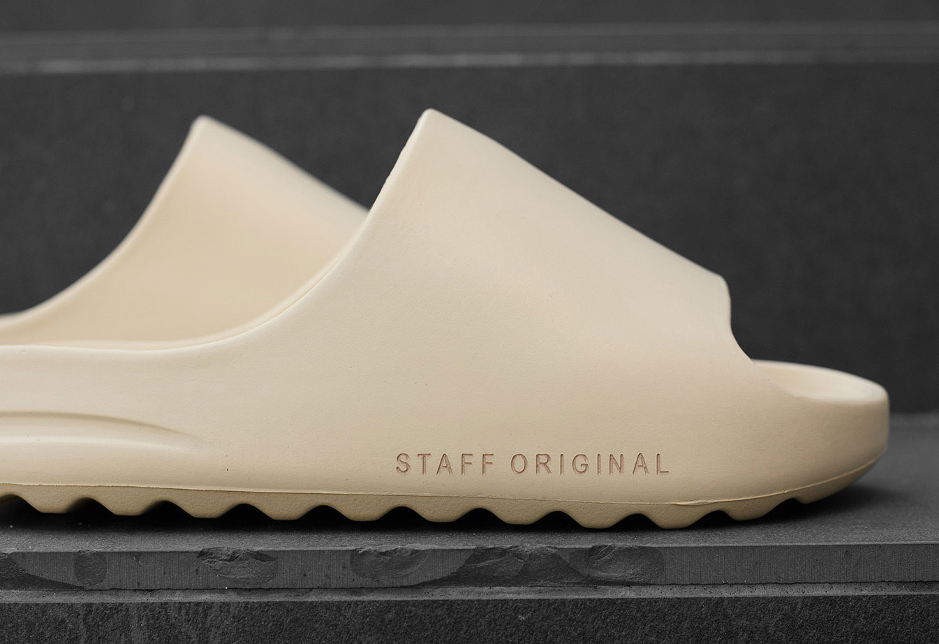 Papuci Staff all beige