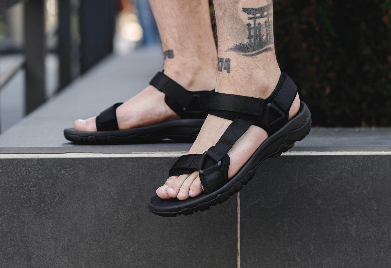 Sandale Staff black