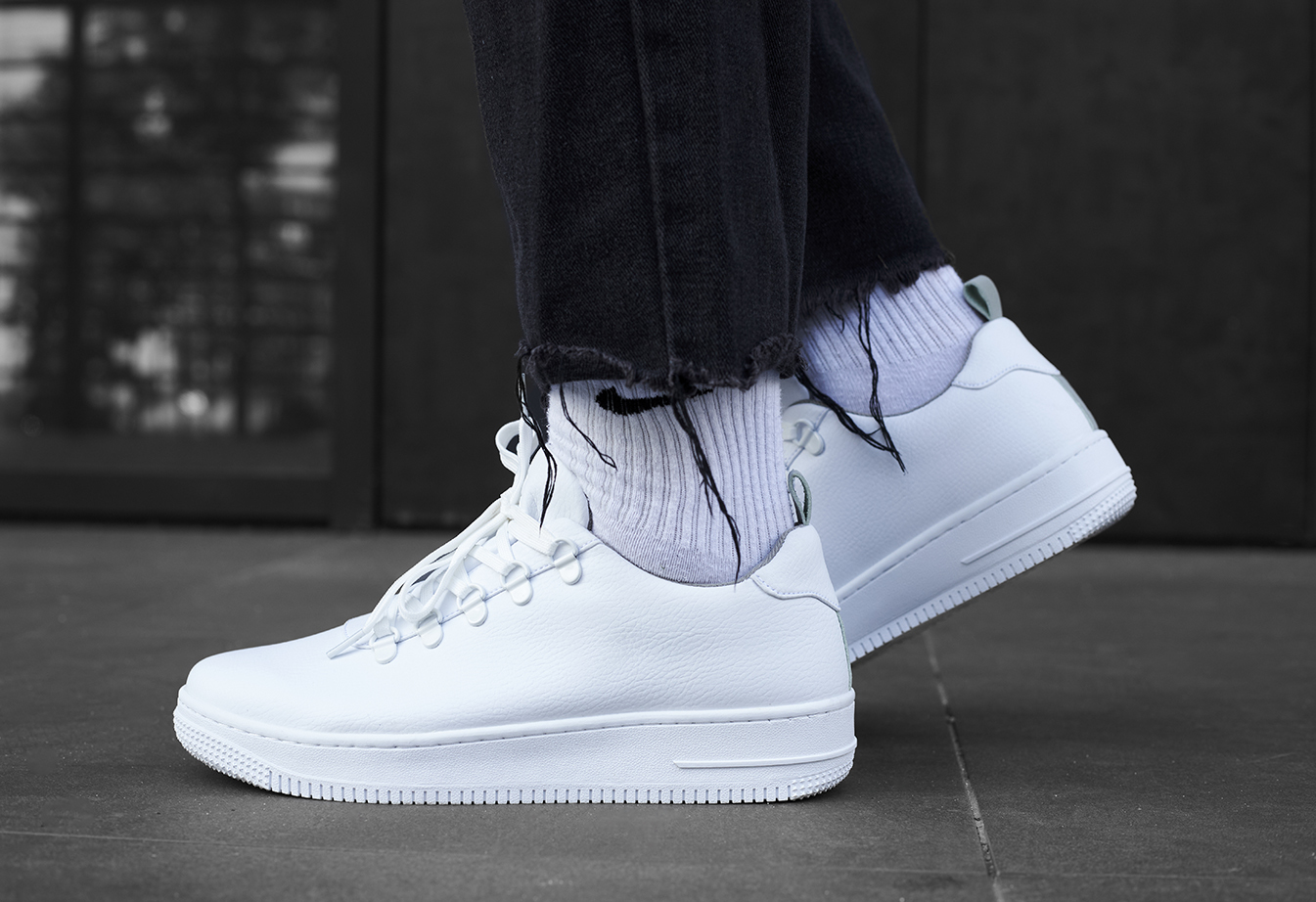 Adidași Staff all white