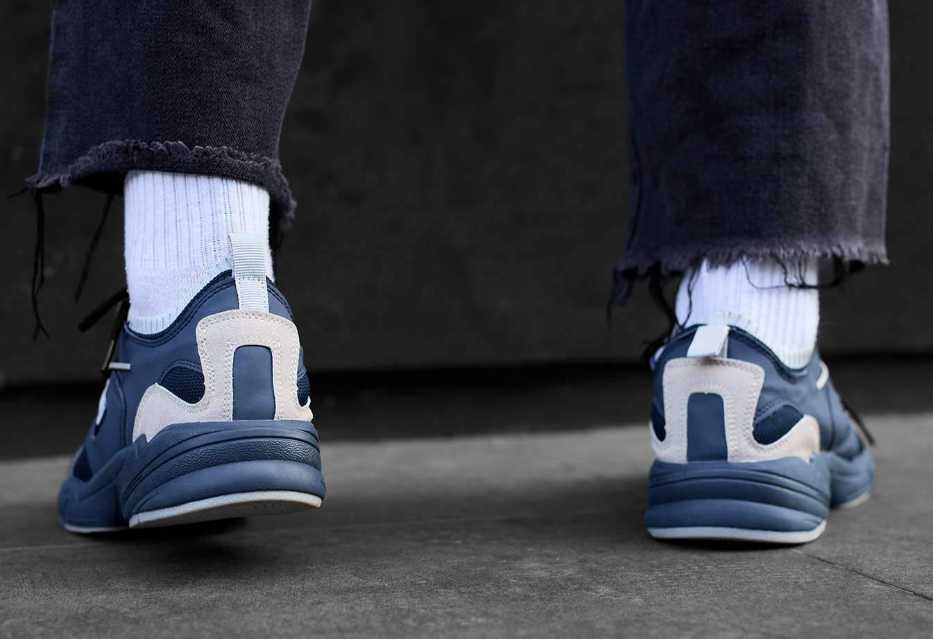 Adidași Staff navy & gray
