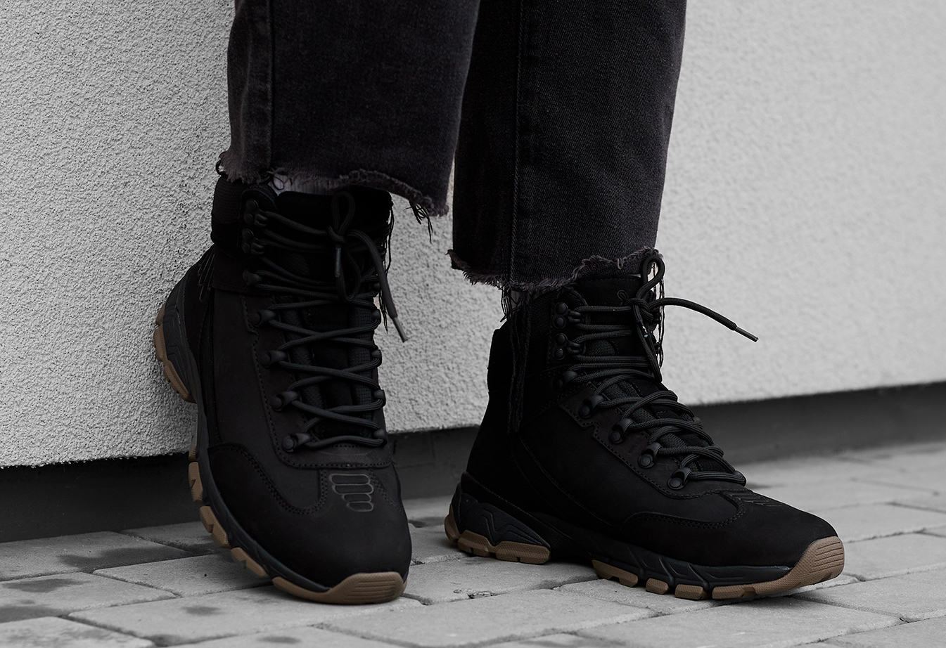Adidași de iarnă Staff black