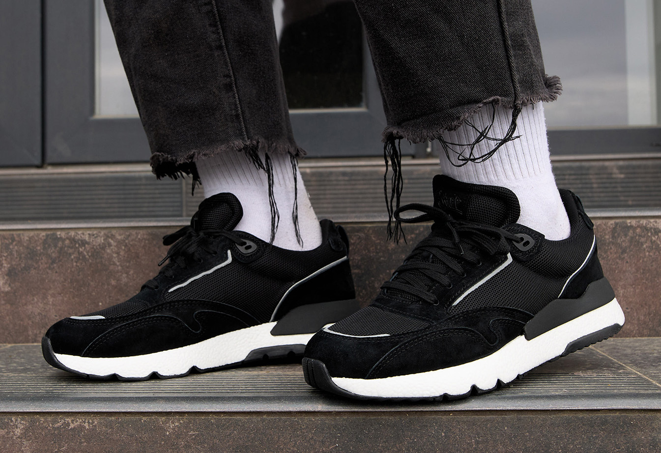 Adidași Staff black reflective