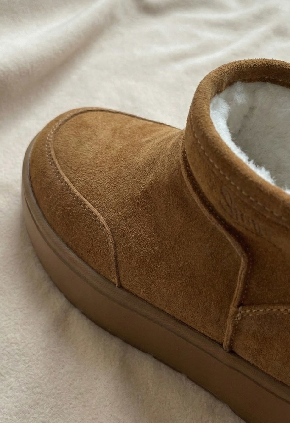 Cizme de damă Staff light brown (хутро)