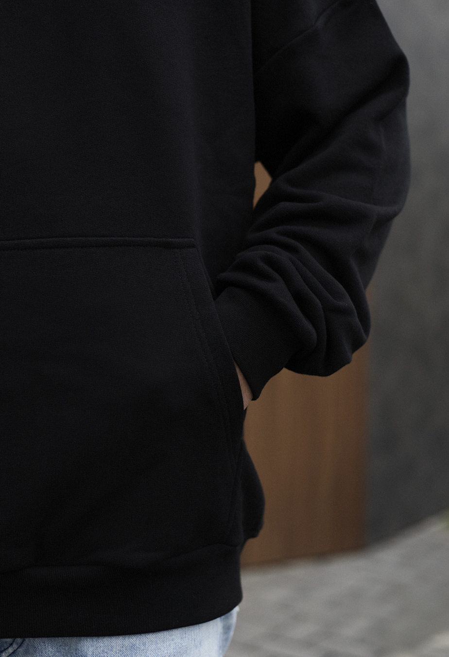 Hanorac Staff black oversize