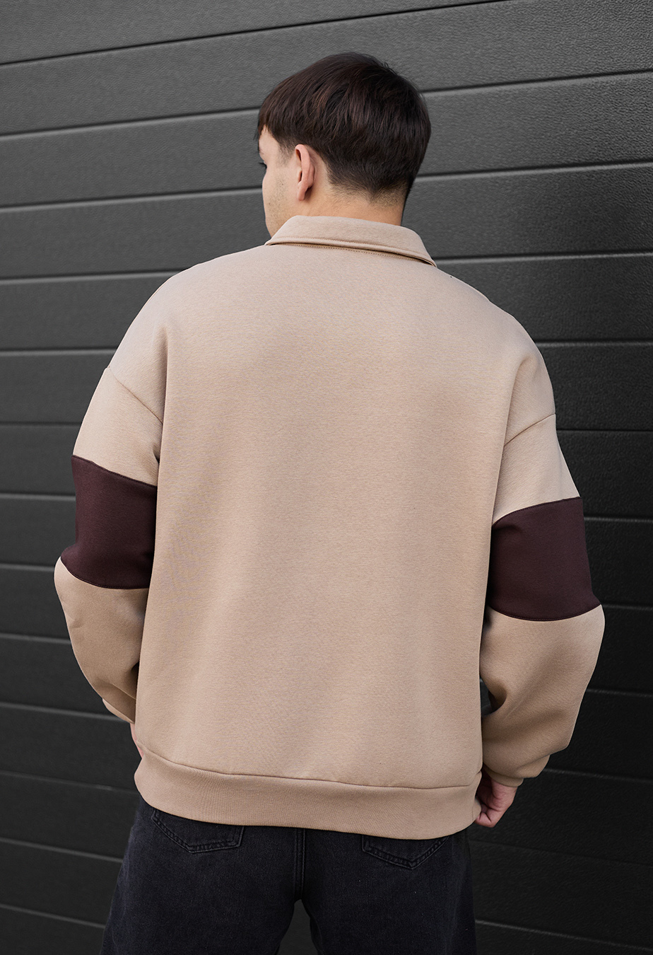 Bluză de trening kr oversize fleece