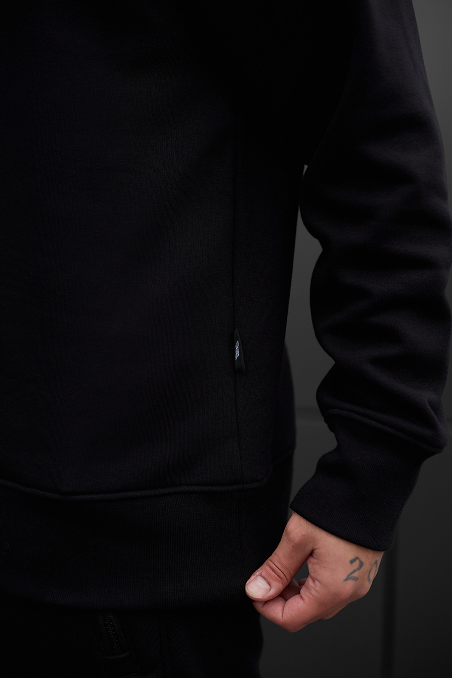 Costum de trening Staff tap black fleece