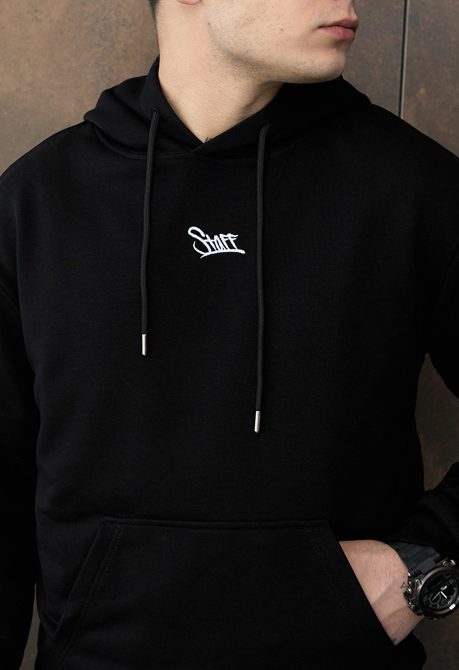 Costum de trening Staff fad black