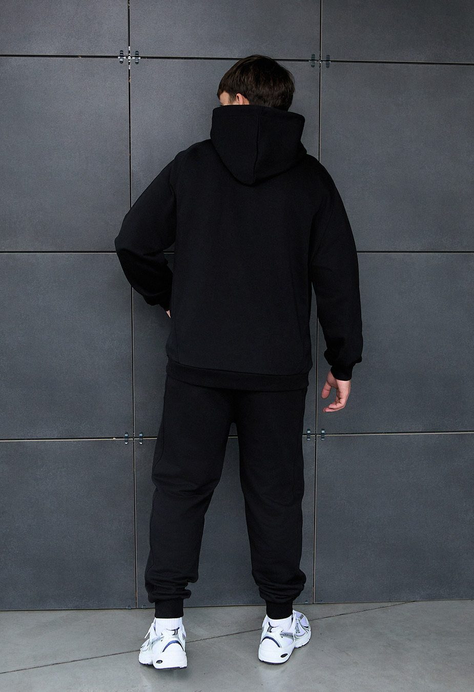 Costum de trening Staff es black oversize