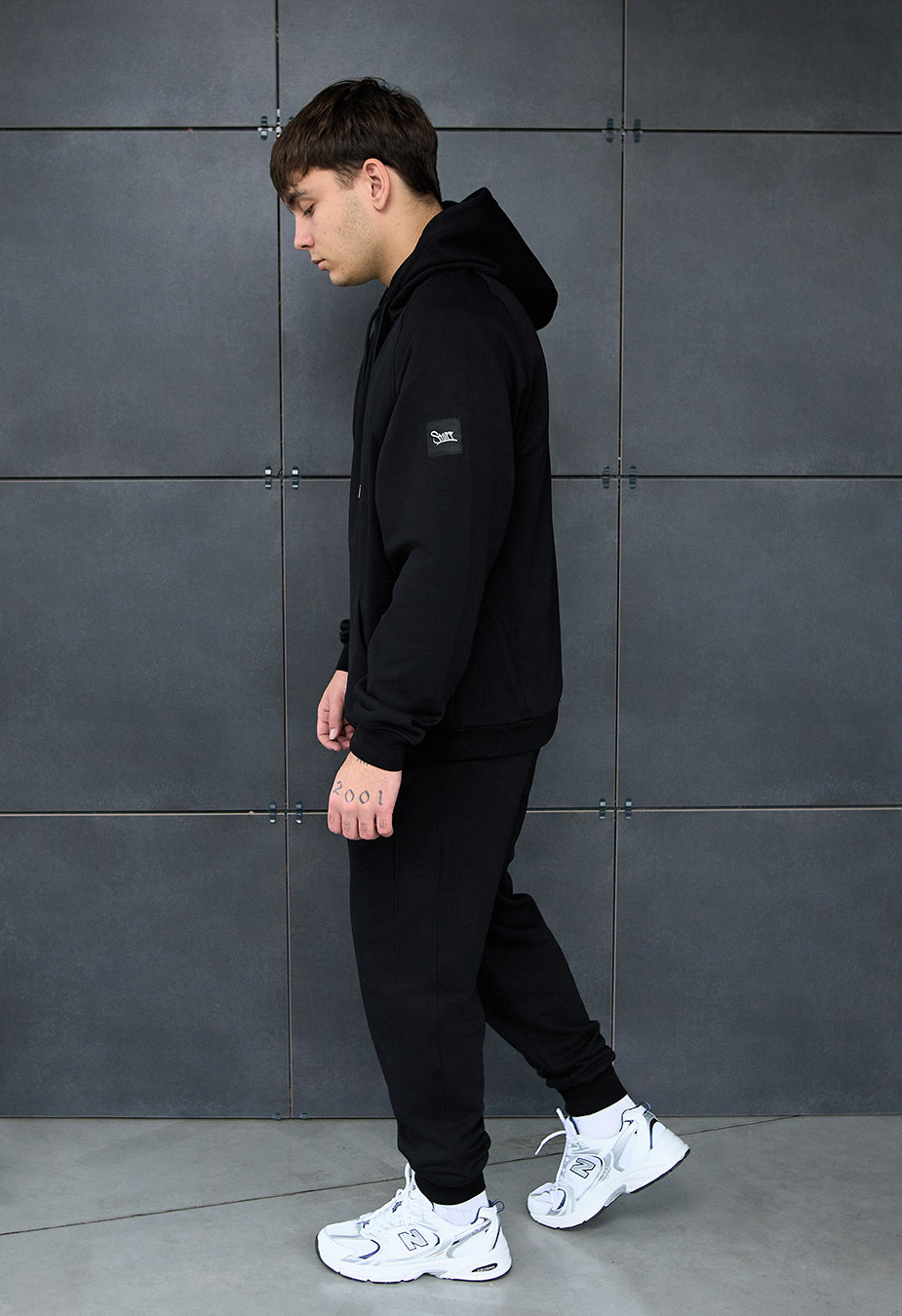 Costum de trening Staff es black oversize