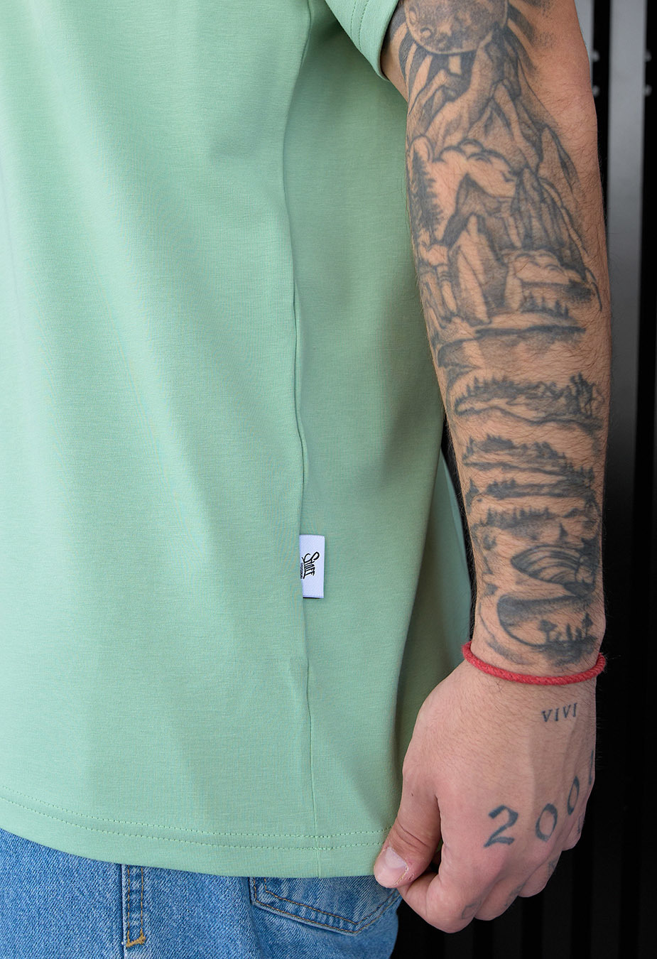 Tricou Staff light green