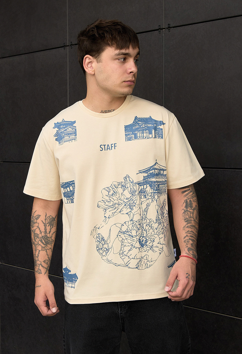 Tricou Staff logo & jap