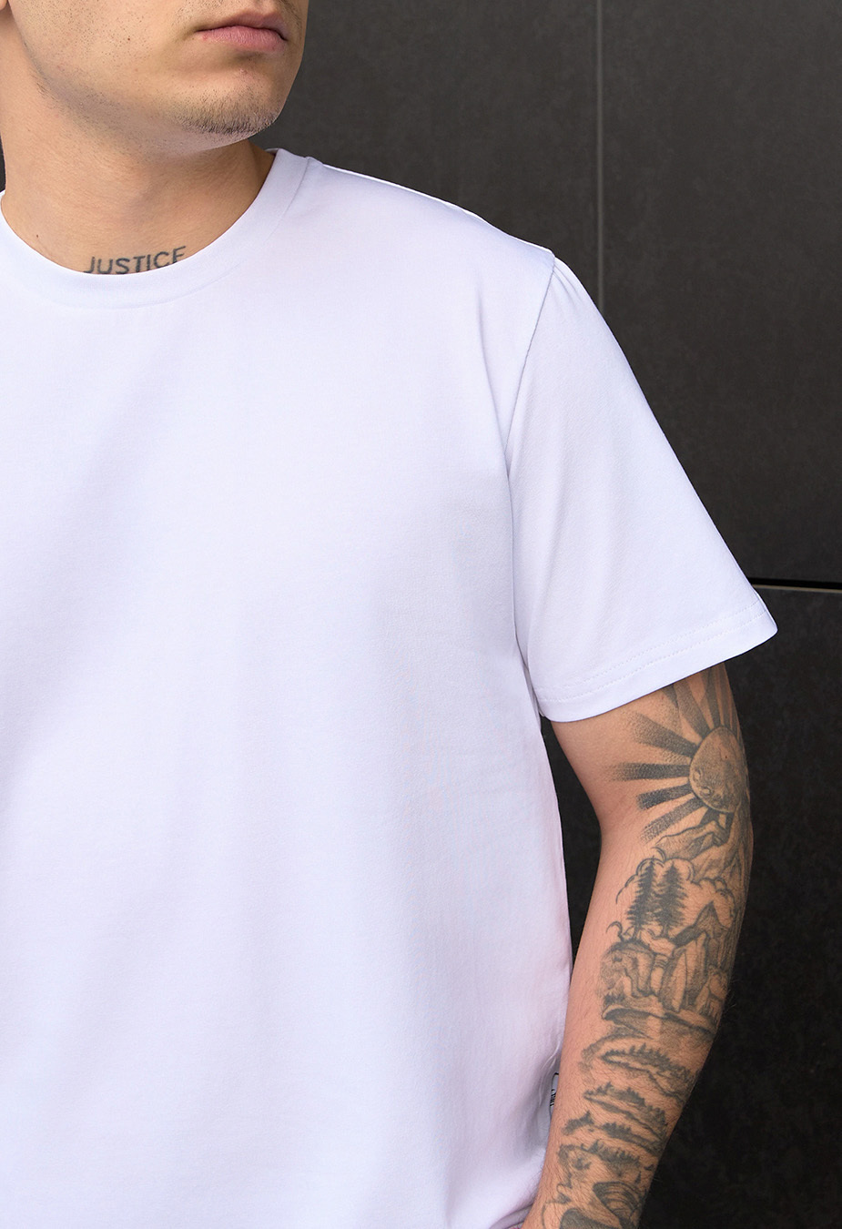 Tricou Staff white