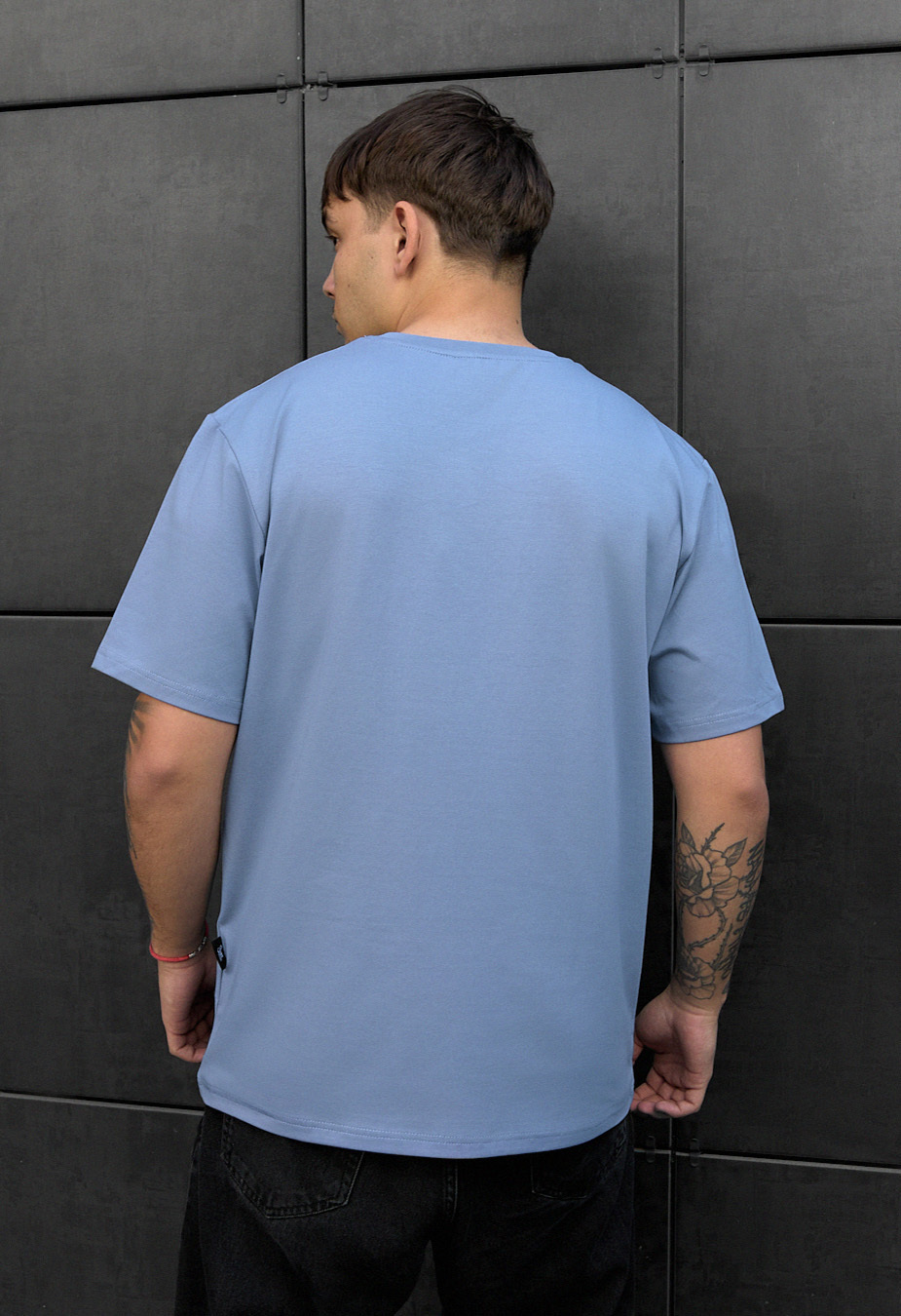Tricou Staff light blue