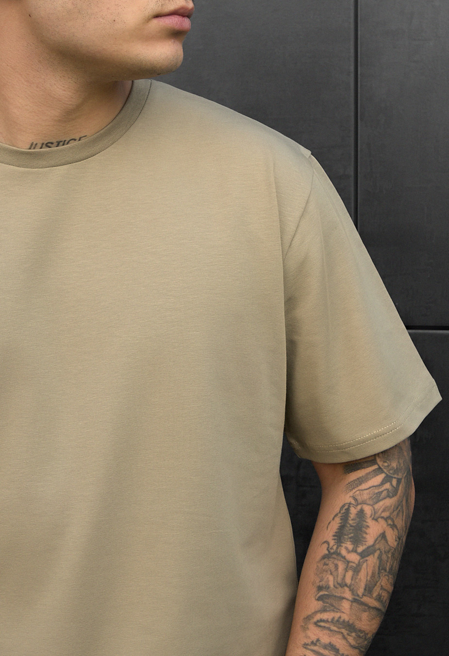 Tricou Staff olive