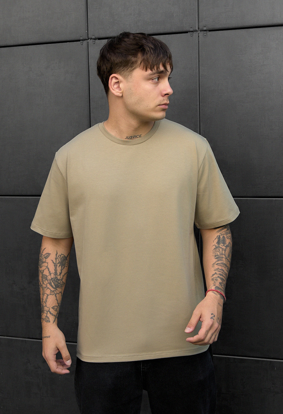 Tricou Staff olive