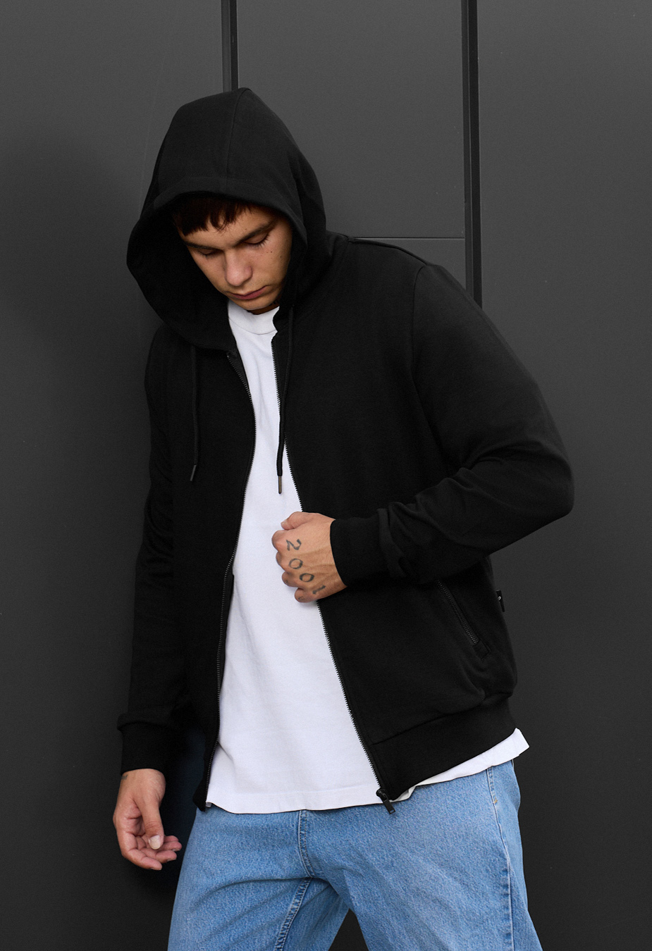 Hanorac Staff se black zip