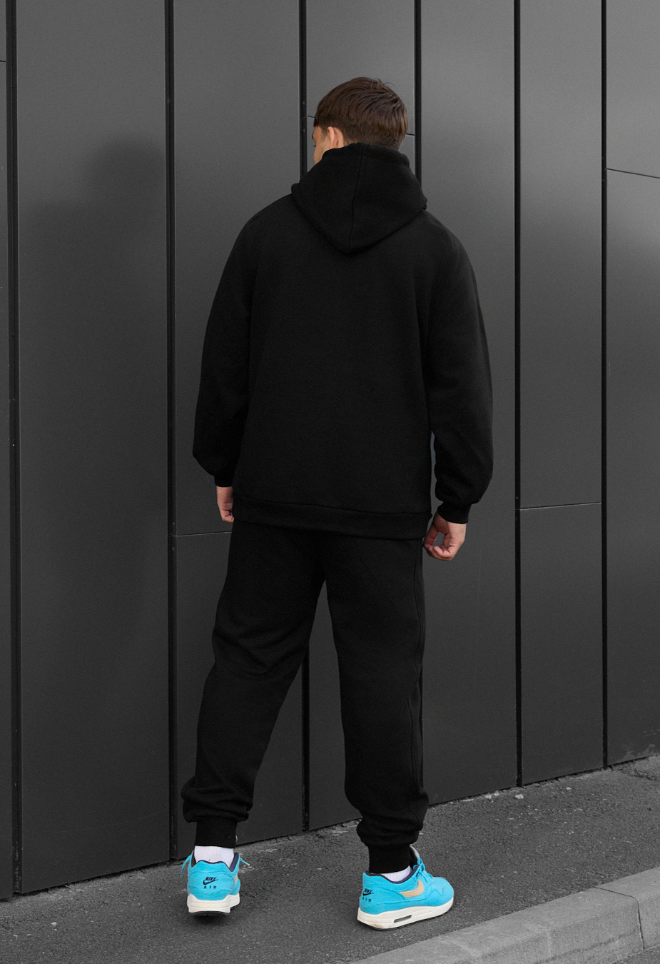 Costum de trening Staff es black oversize