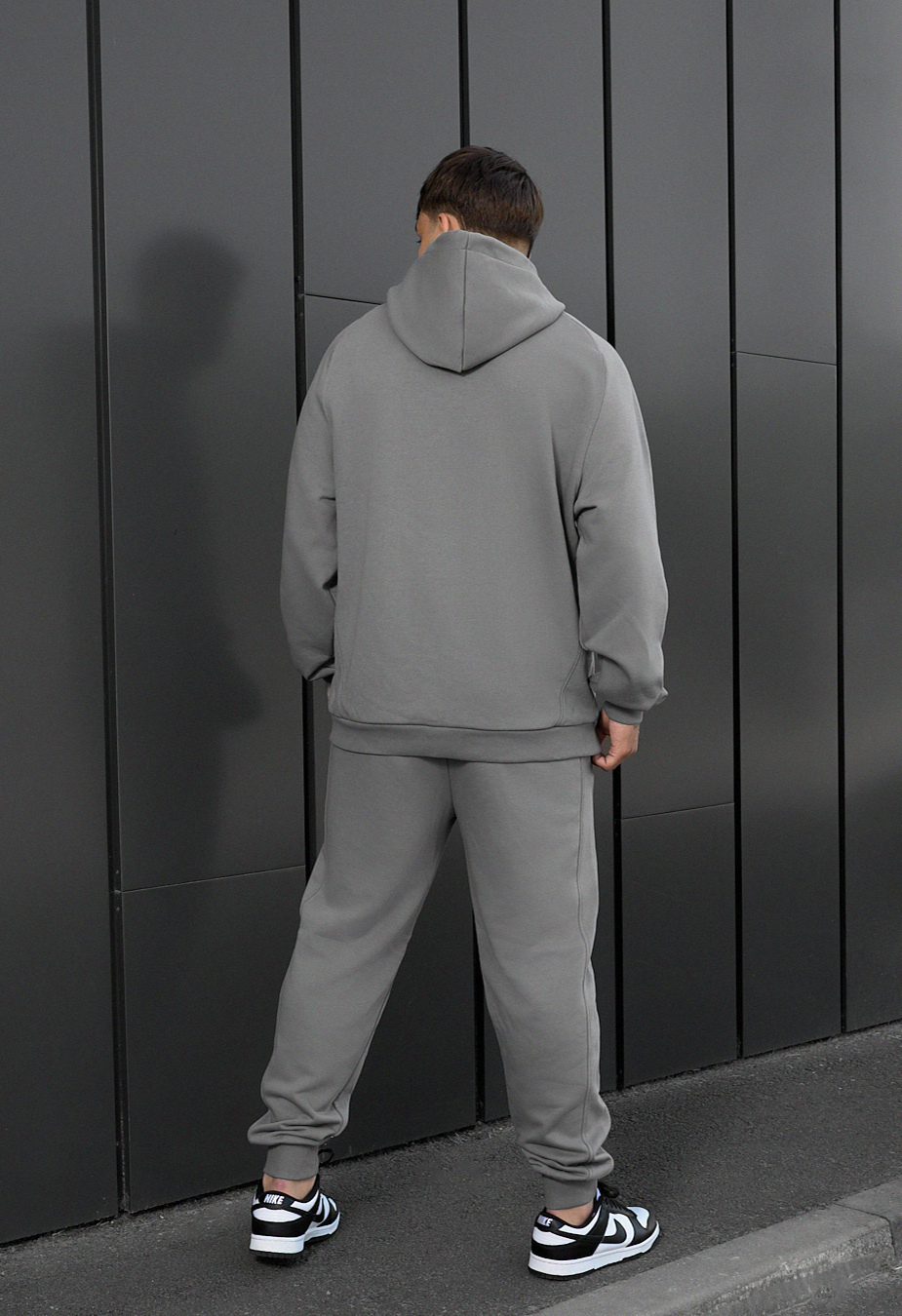 Costum de trening Staff es gray oversize