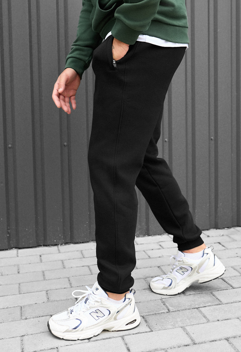 Pantaloni de trening Staff ho black fleece