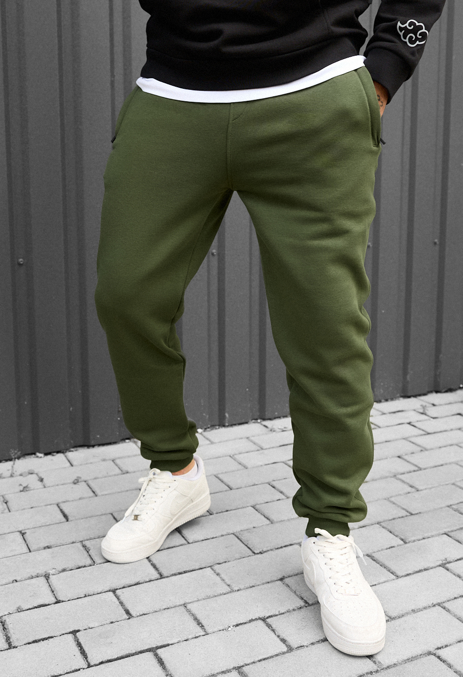 Pantaloni de trening Staff ho khaki fleece