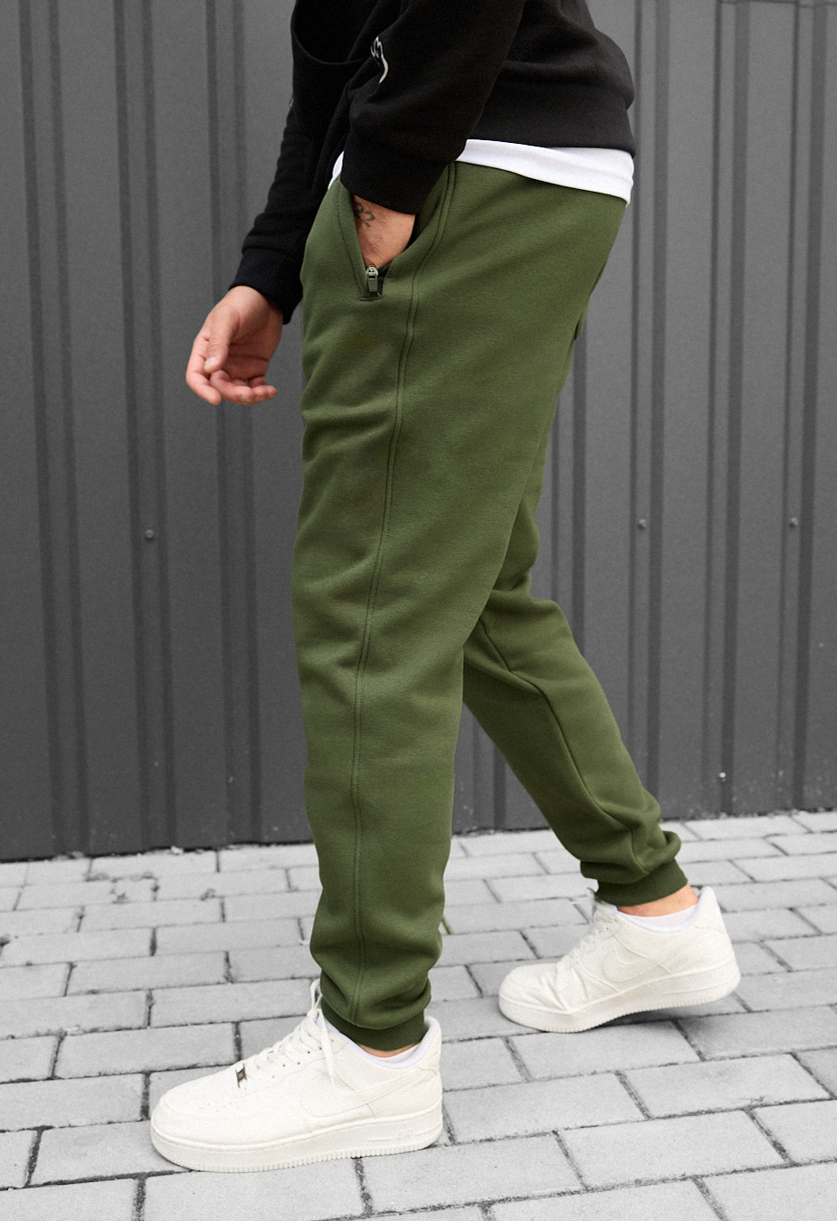 Pantaloni de trening Staff ho khaki fleece