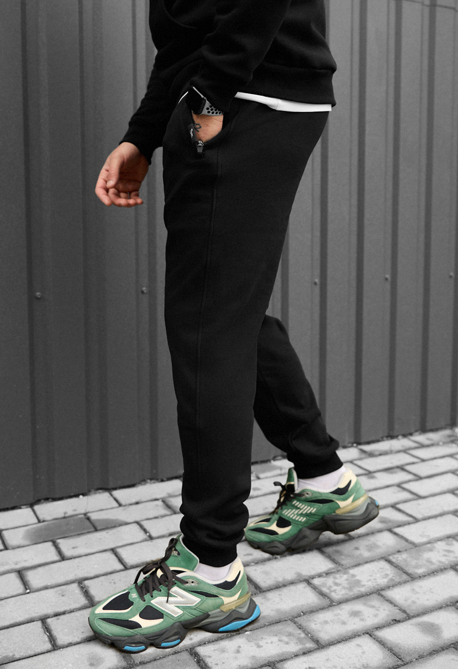 Pantaloni de trening Staff ho black