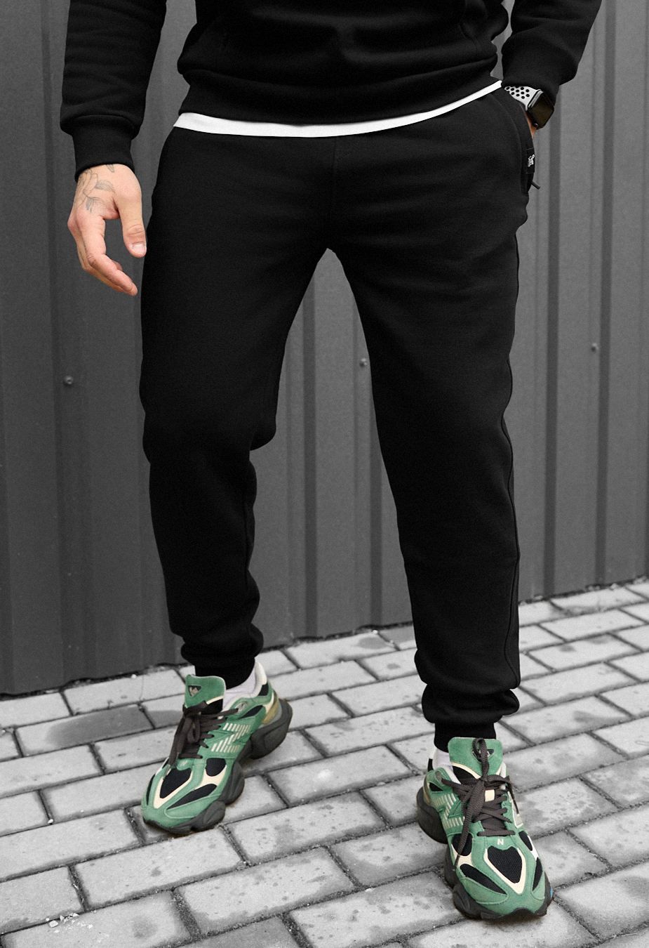 Pantaloni de trening Staff ho black