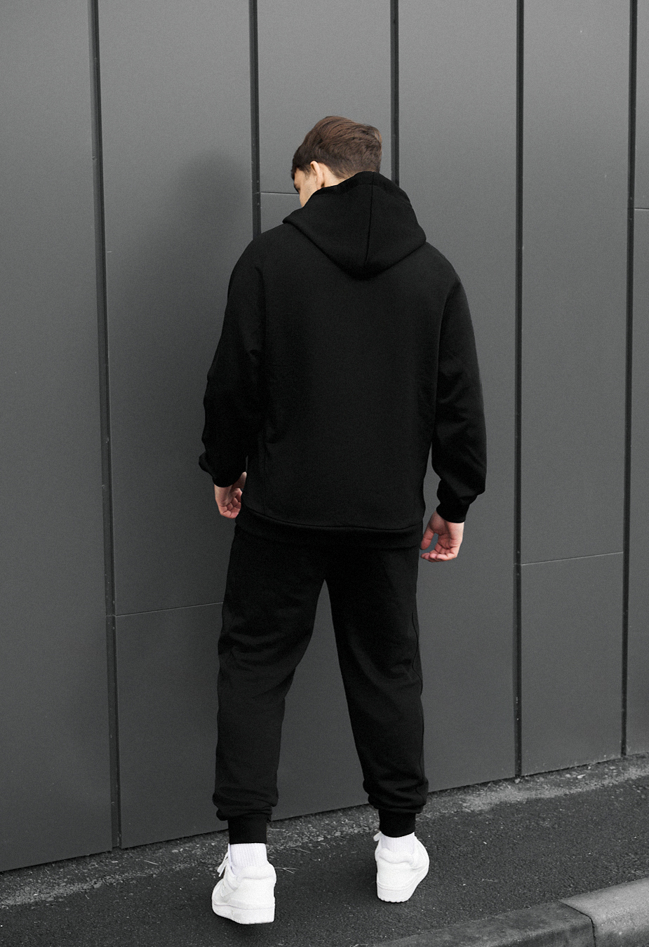 Costum de trening Staff es black oversize