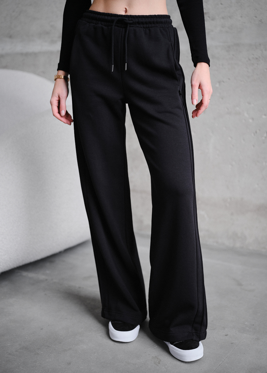 Pantaloni de trening de damă Staff min black