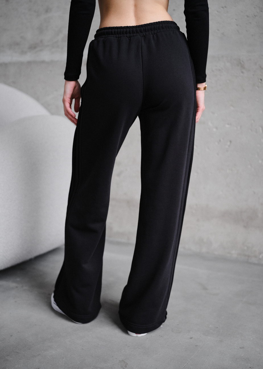 Pantaloni de trening de damă Staff min black