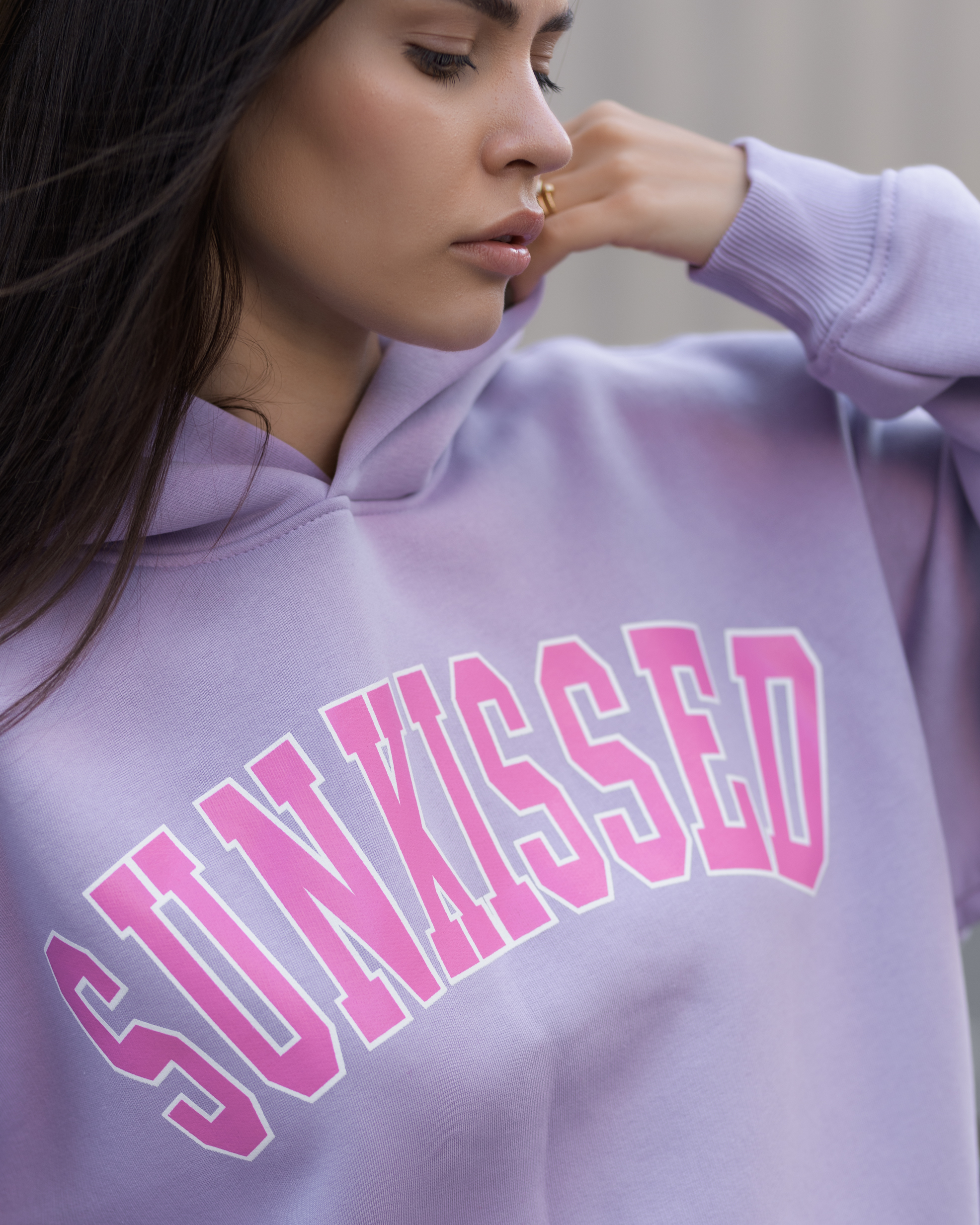 Hanorac de damă Staff sunkissed oversize fleece