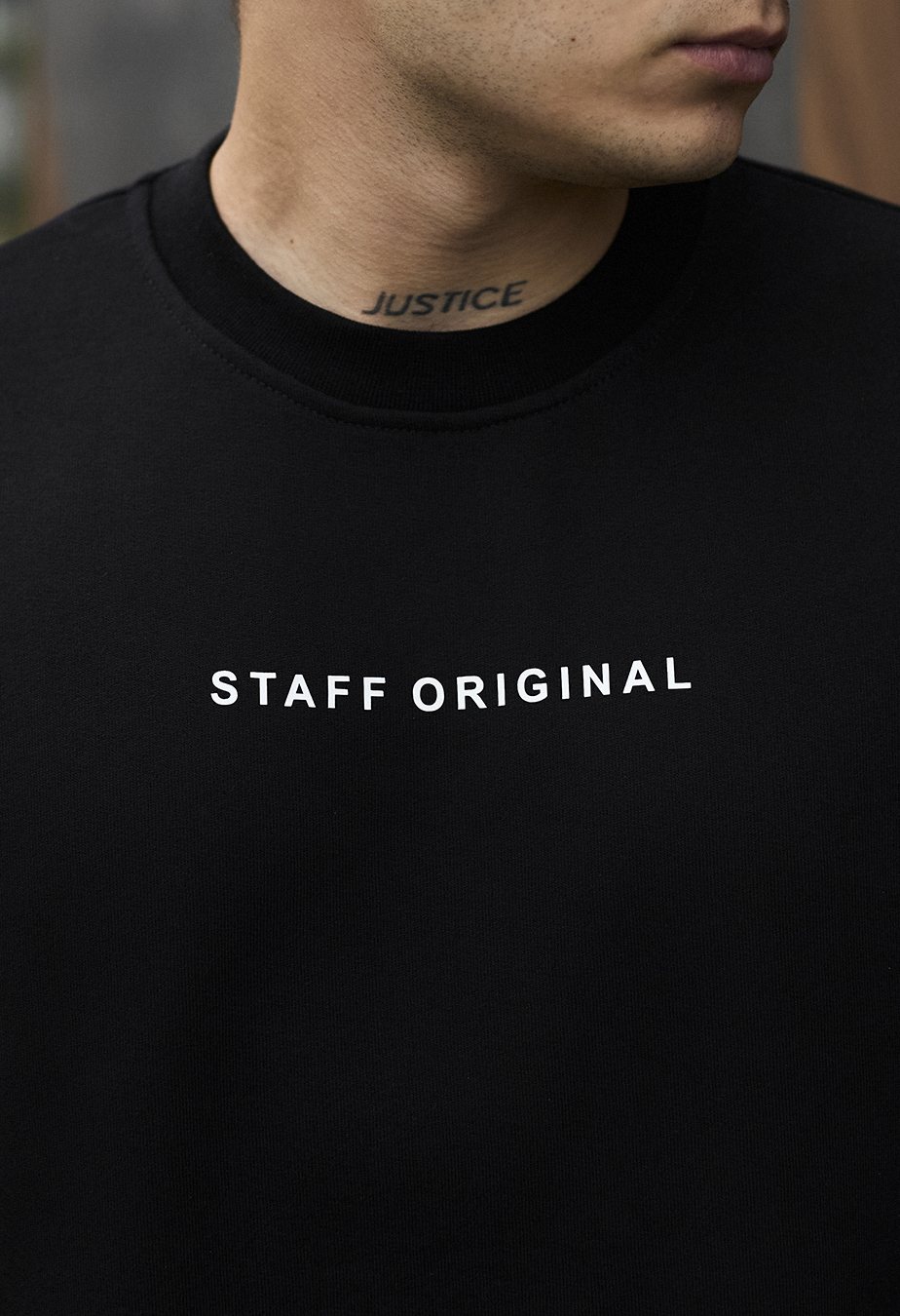 Bluză de trening Staff black original