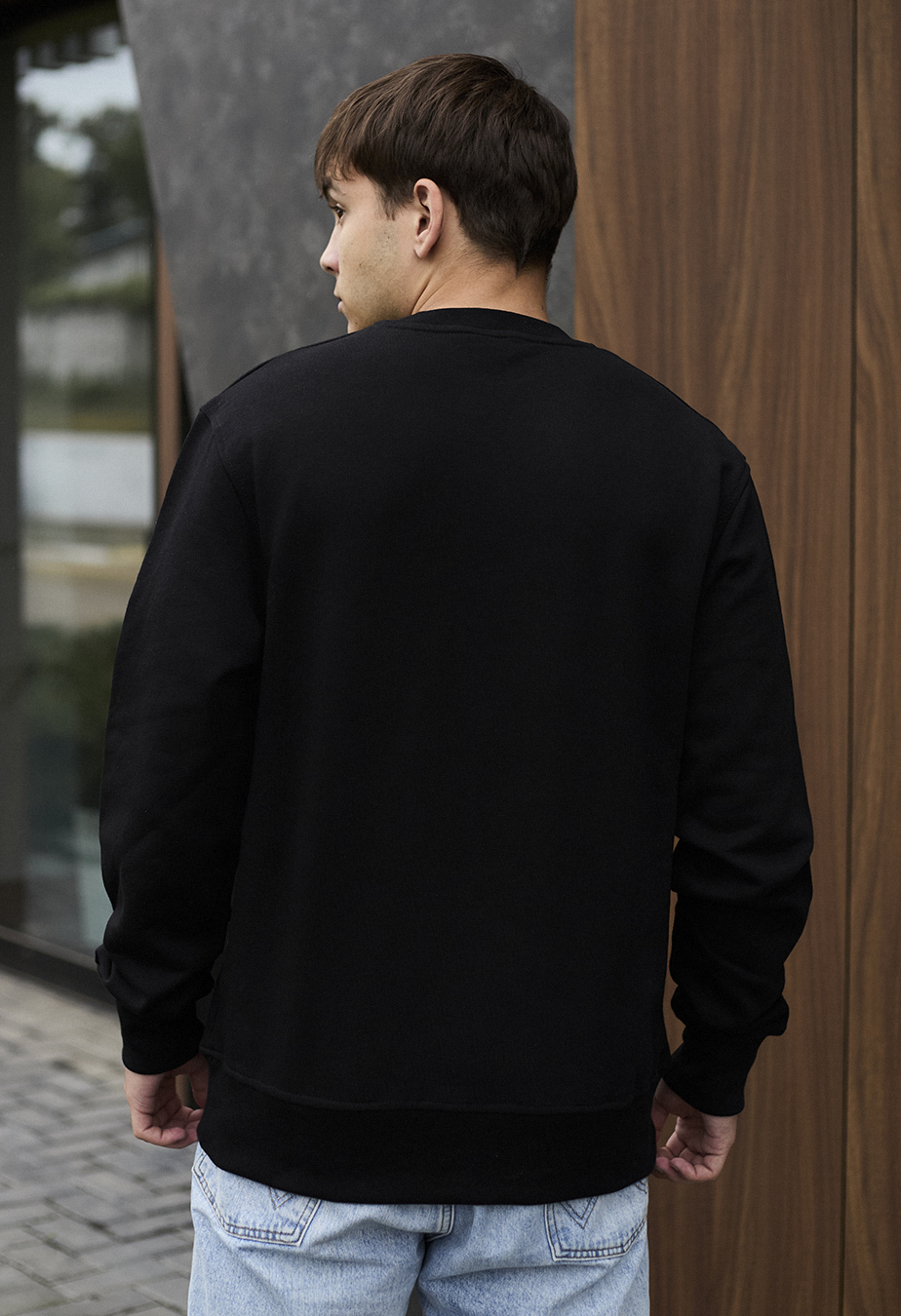 Bluză de trening Staff black original