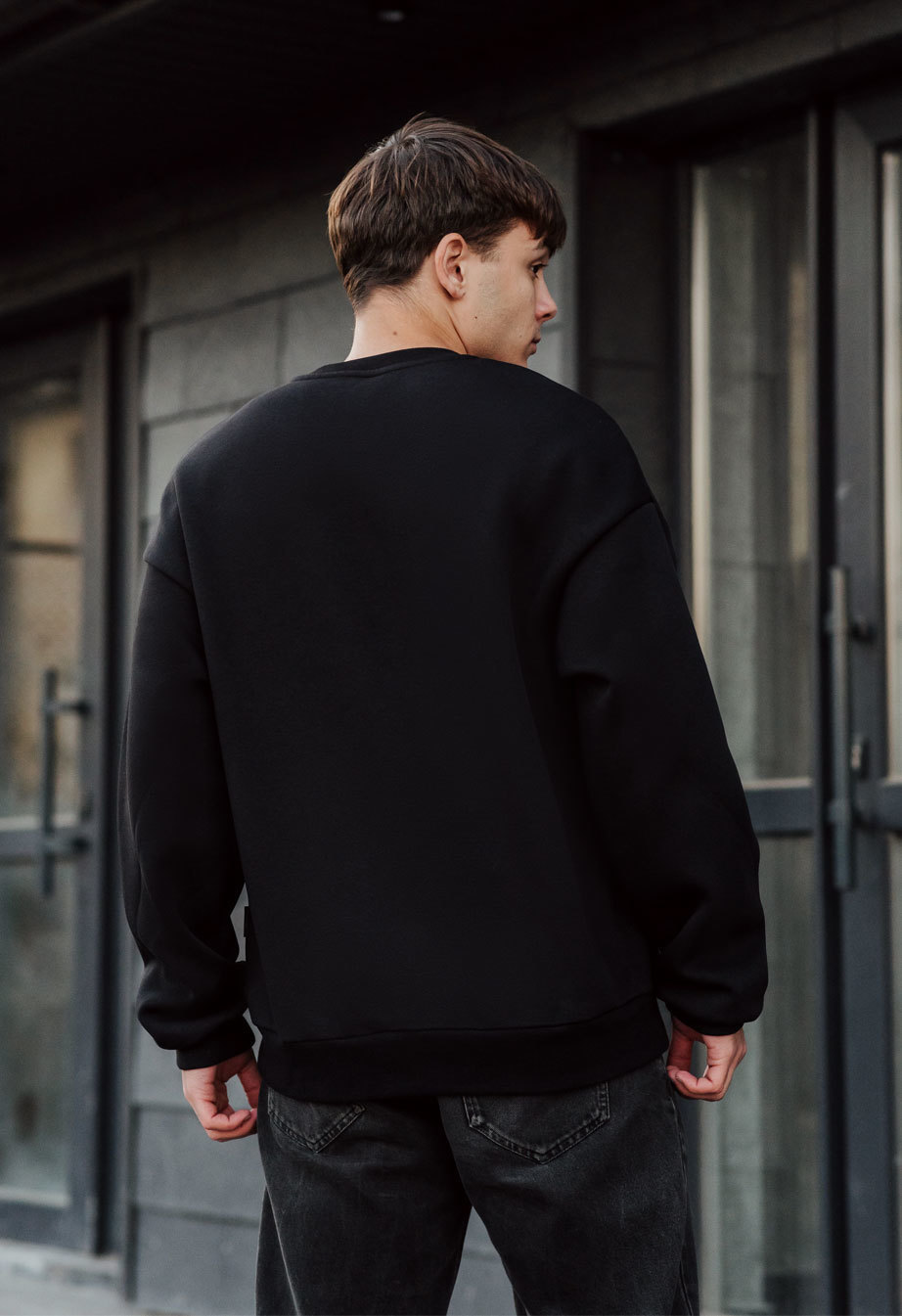 Bluză de trening Staff mik oversize fleece