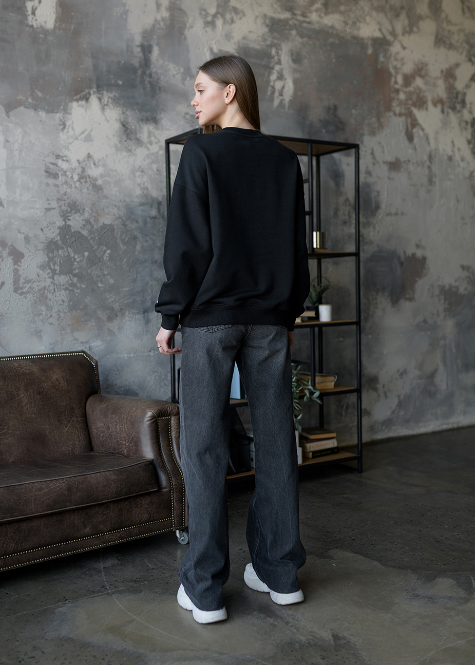 Bluză de trening de damă Staff s oversize black