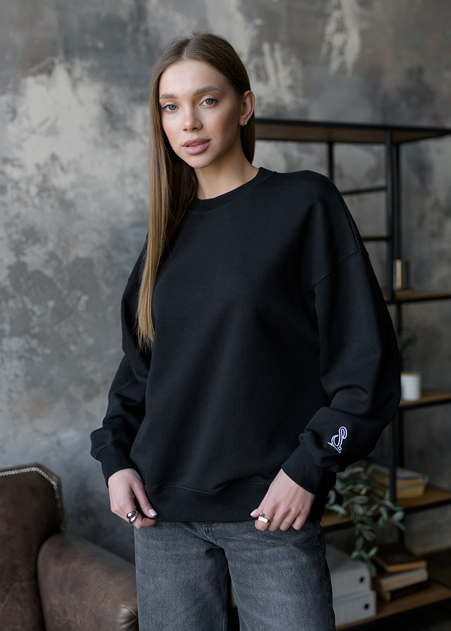 Bluză de trening de damă Staff s oversize black