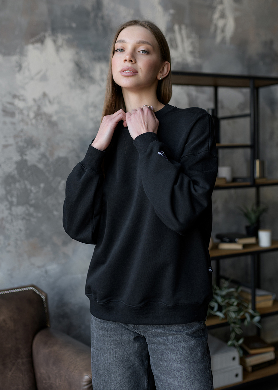 Bluză de trening de damă Staff s oversize black