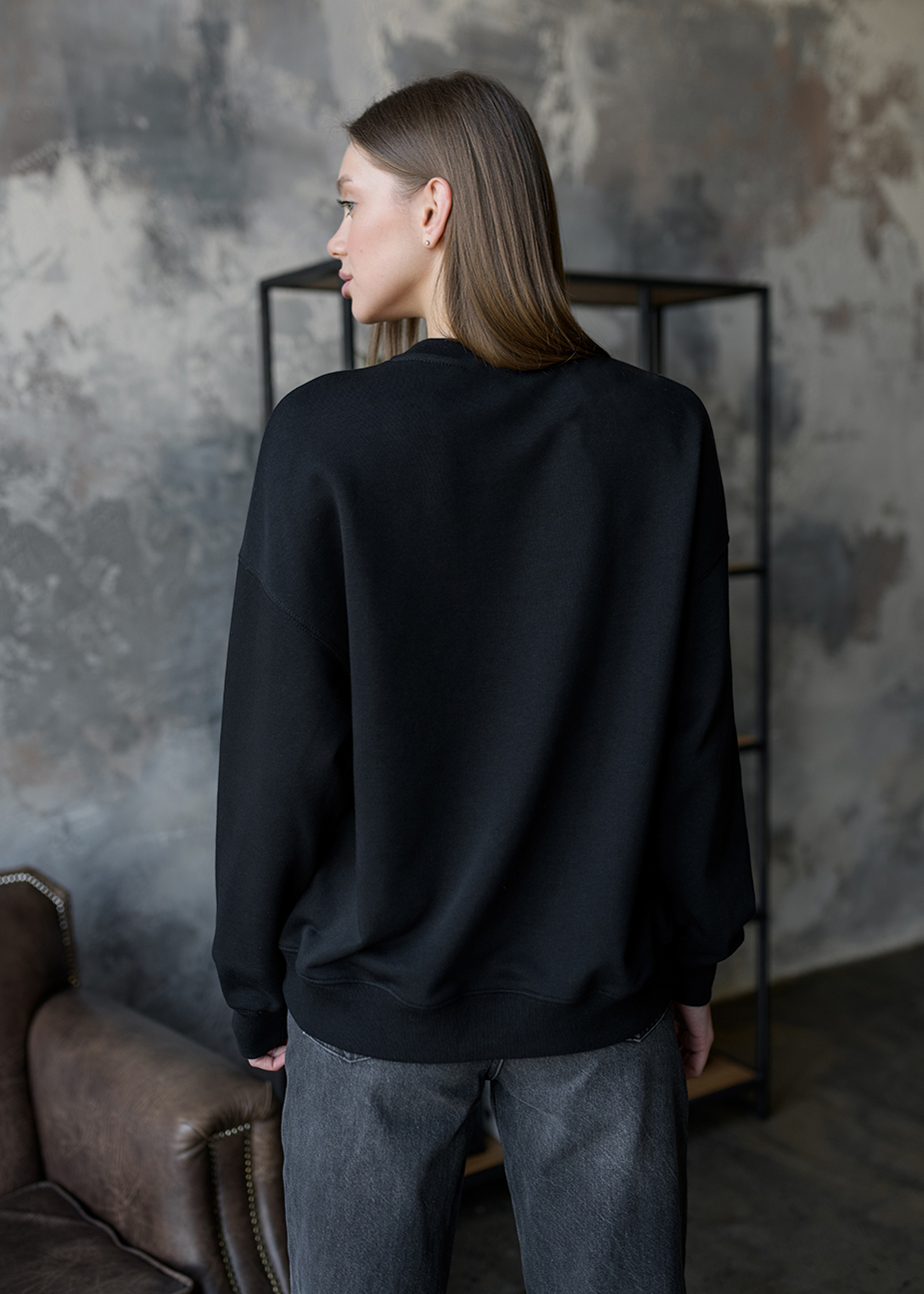 Bluză de trening de damă Staff s oversize black