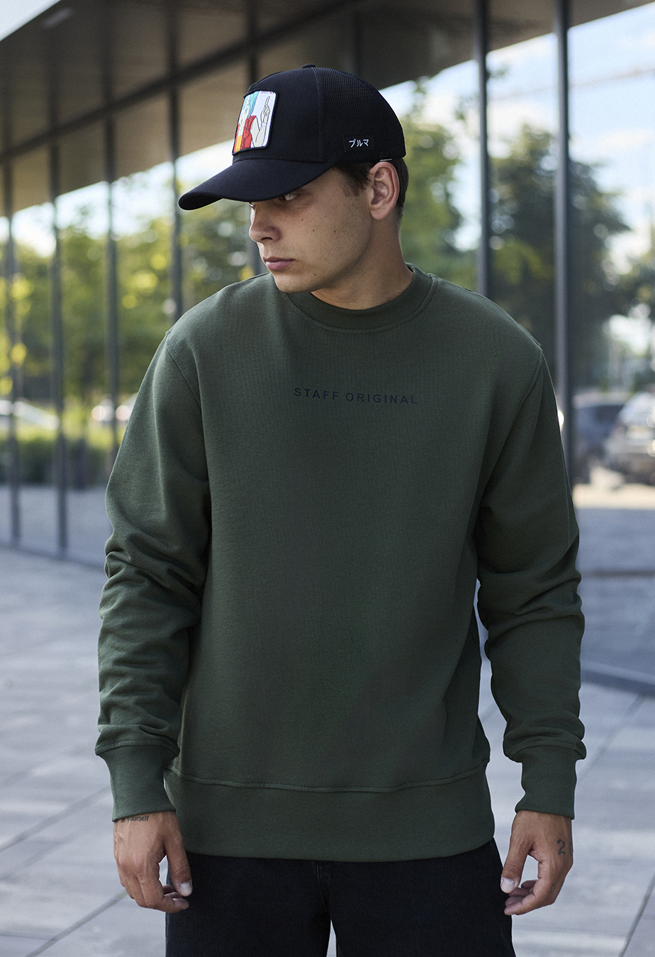 Bluză de trening Staff khaki original
