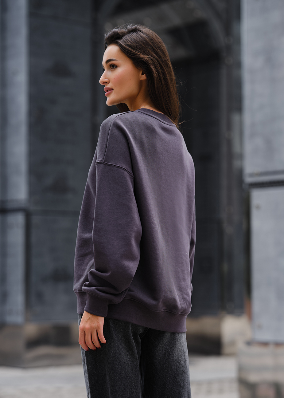 Bluză de trening de damă Staff s oversize dark gray
