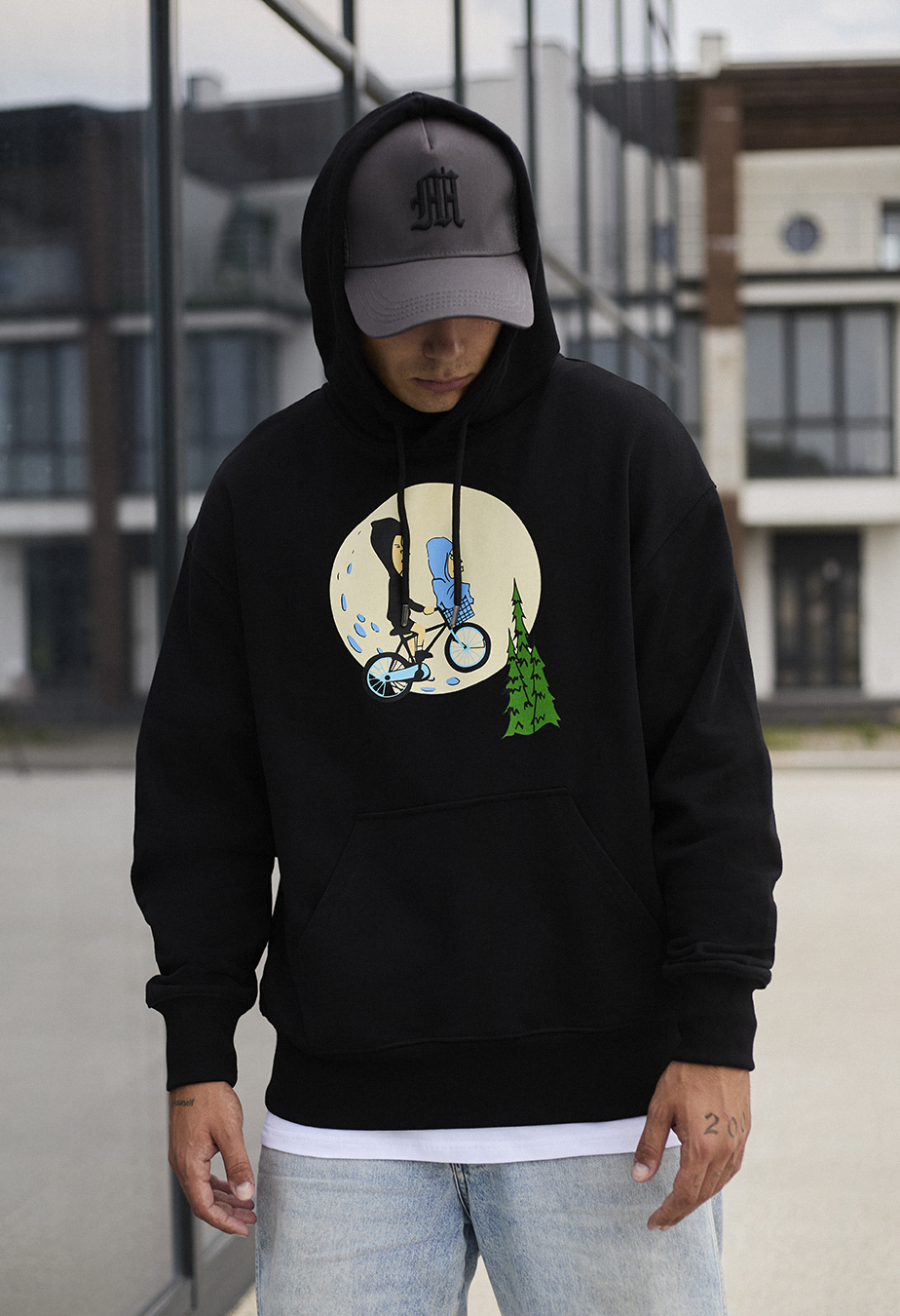 Hanorac Staff bike oversize