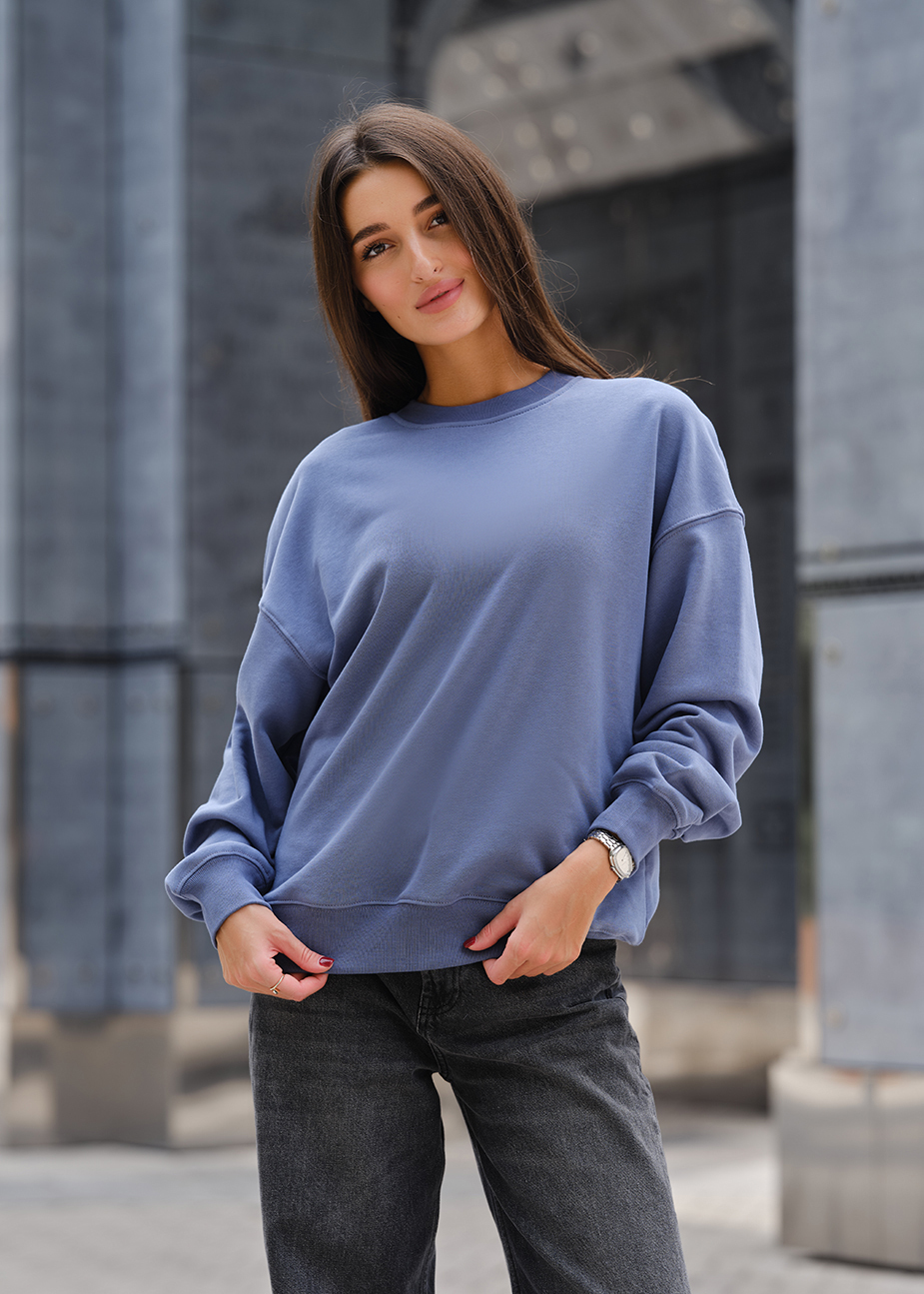 Bluză de trening de damă Staff s oversize blue