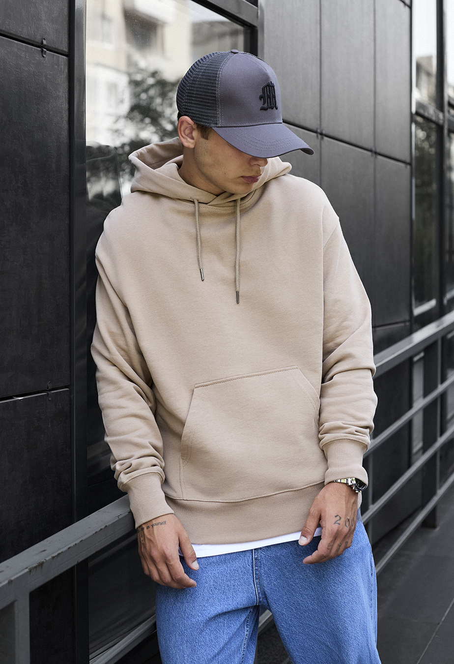 Hanorac Staff beige oversize